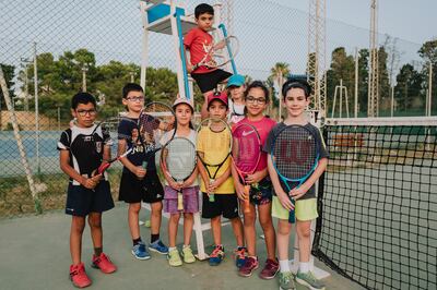 "She's even better than Nadal!" - boys and girls at the Monastir Tennis Club aspire to be like Ons Jabeur. Erin Clare Brown / The National