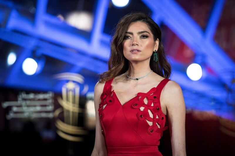 US actress Blanca Blanco attends the 18th annual Marrakech International Film Festival, in Marrakech, Morocco, on Wednesday, December 4, 2019. AFP