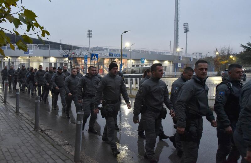 The game in Pristina, originally scheduled for October 15, was played under heavy security. Kosovo is predominantly Muslim but also a close ally of the United States and has good diplomatic relations with Israel. Reuters