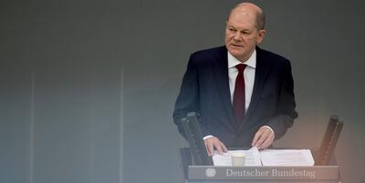 German Chancellor Olaf Scholz has changed his country's defence policy in a very significant way. AP Photo
