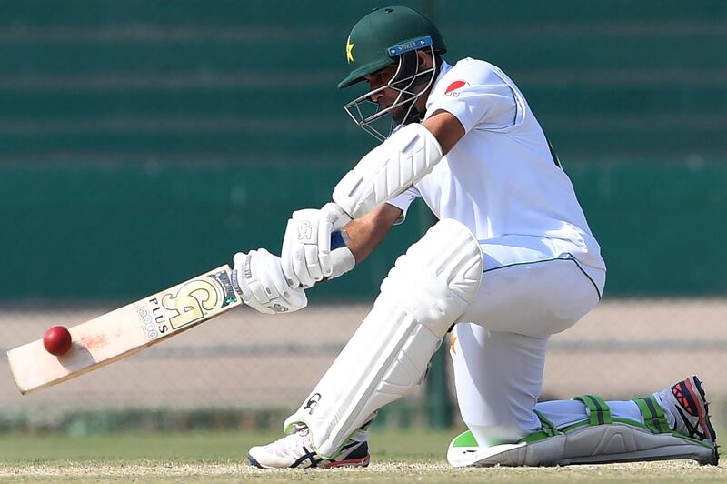 Abid Ali helped Pakistan take full control of the Karachi Test against Sri Lanka at the National Stadium. AFP