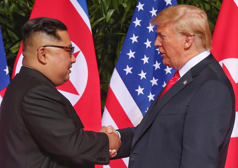 Donald Trump and Kim Jong-un, having made history in Singapore with their unprecedented summit, should follow it up with credible action.   The Straits Times via AP