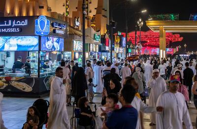 Global Village is a favourite with residents and tourists. Ruel Pableo / The National
