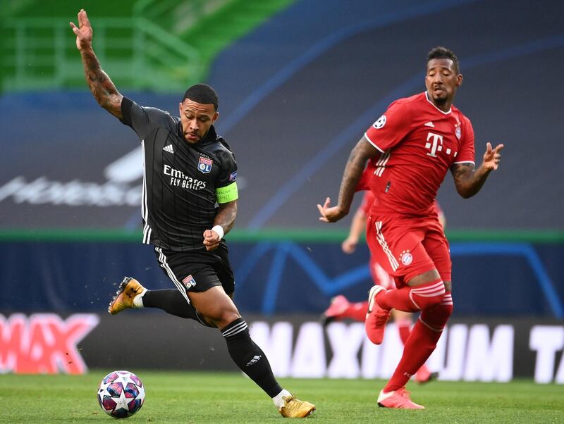 Jerome Boateng – 6, Made a crucial block of a cross from Cornet as Lyon enjoyed the better of the opening exchanges. He was replaced at half time. EPA