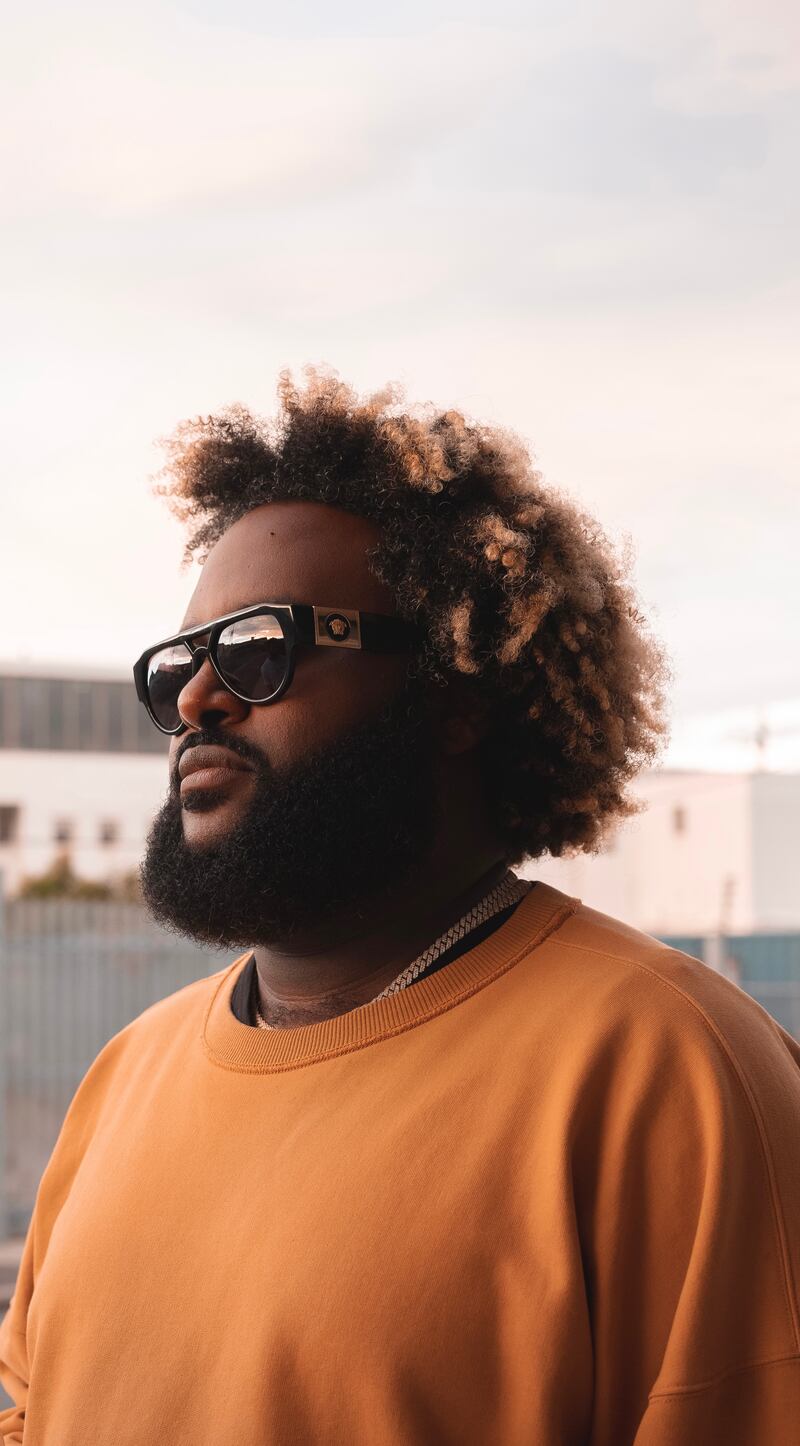 US rapper Bas 