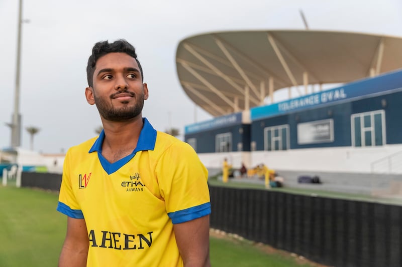 Jonathan Figy hopes his performances for Abu Dhabi in the Emirates D50 can earn him a recall to the UAE national cricket team. All images: Antonie Robertson/The National