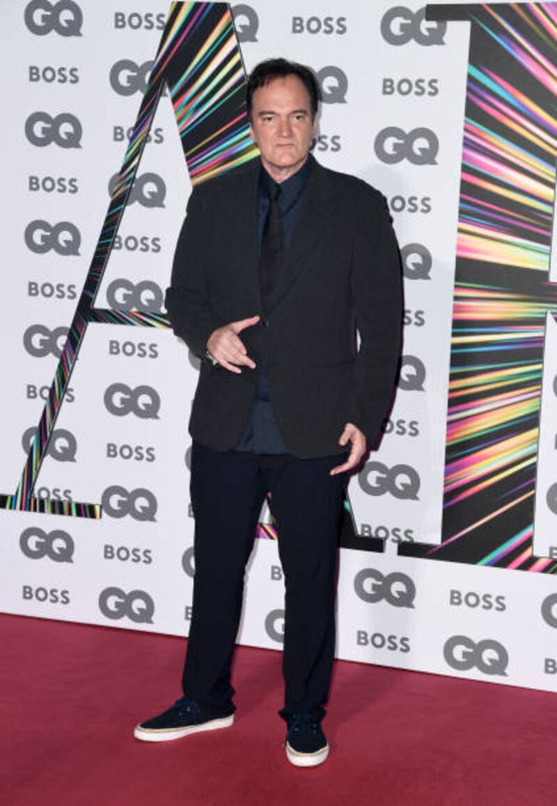 Quentin Tarantino attends the GQ Men of the Year Awards at the Tate Modern on September 1, 2021 in London, England. Getty Images