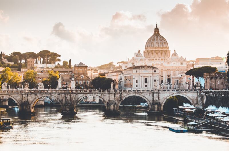 4. The timeless city of Rome. Photo: Christopher Czermak / Unsplash