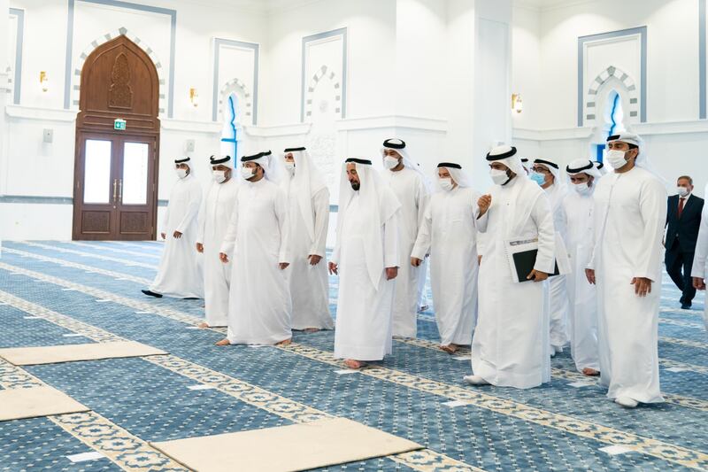 The mosque visit came on the same day that Sheikh Dr Sultan announced plans for a new heritage museum in Kalba.
