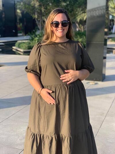 Jessica Marshall is expecting her second child in six weeks. Jessica Marshall 
