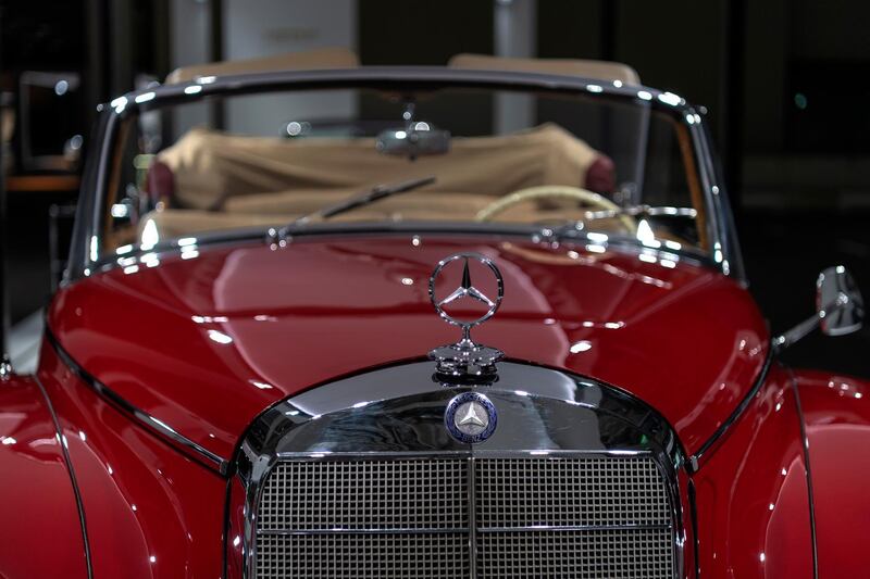 A Mercedes-Benz 300 D Cabriolet D from 1960 on display. EPA