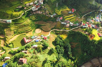 Sapa has lush rice terraces, mountain surrounds and cool temperatures in July. Photo: Krisztian Tabori / Unsplash 