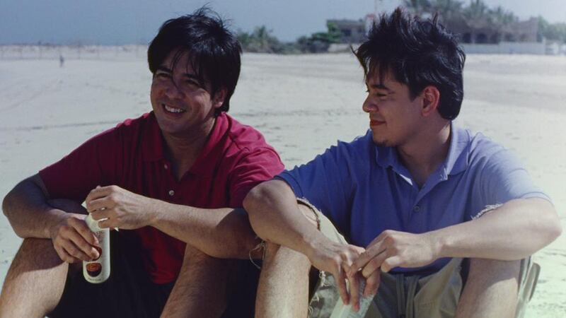Aga Muhlach, left, and John Lloyd Cruz in the Filipino film Dubai. Star Cinema / ABS-CBN