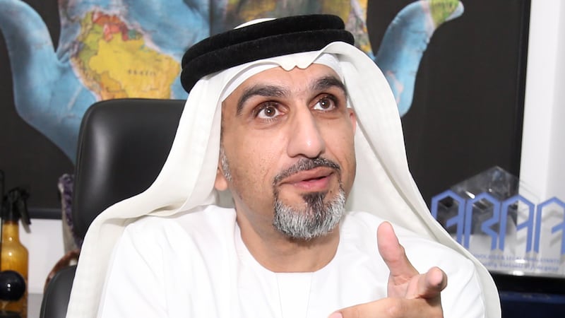 Emirati lawyer Abdullah Al Nasser said his firm, Araa Advocates Group, is also establishing a digital law centre. Photo: Dr Abdullah Al Nasser