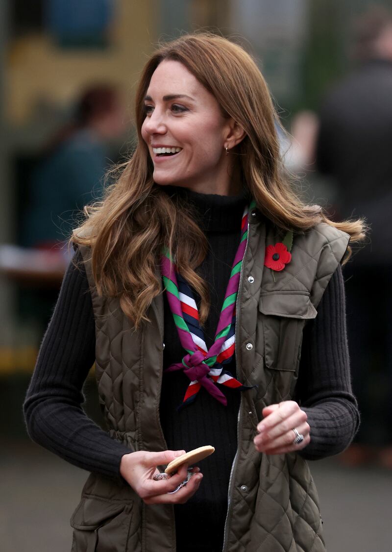 Kate leaves Alexandra Park Sports Hub. Getty Images