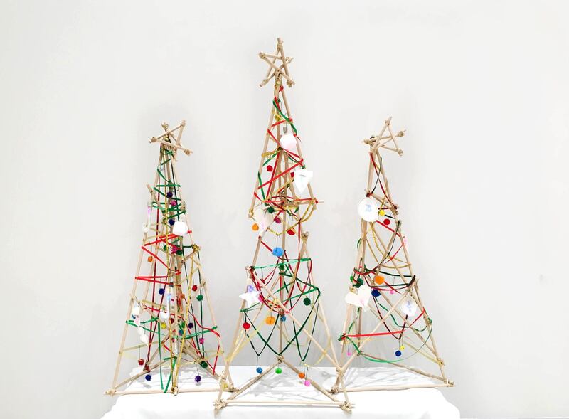 Register to take part in a festive family workshop at OliOli and make your own Christmas tree. OliOli UAE
