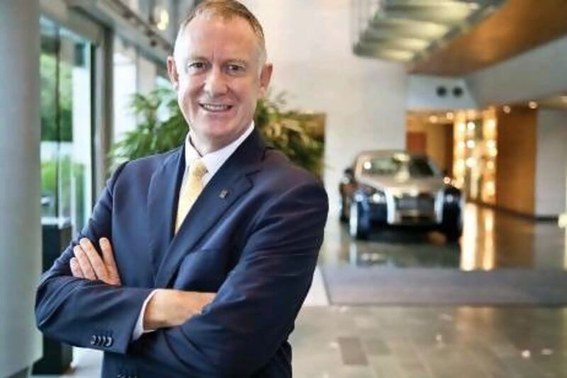 Geoffrey Briscoe is the regional director for Rolls-Royce. Courtesy Rolls-Royce