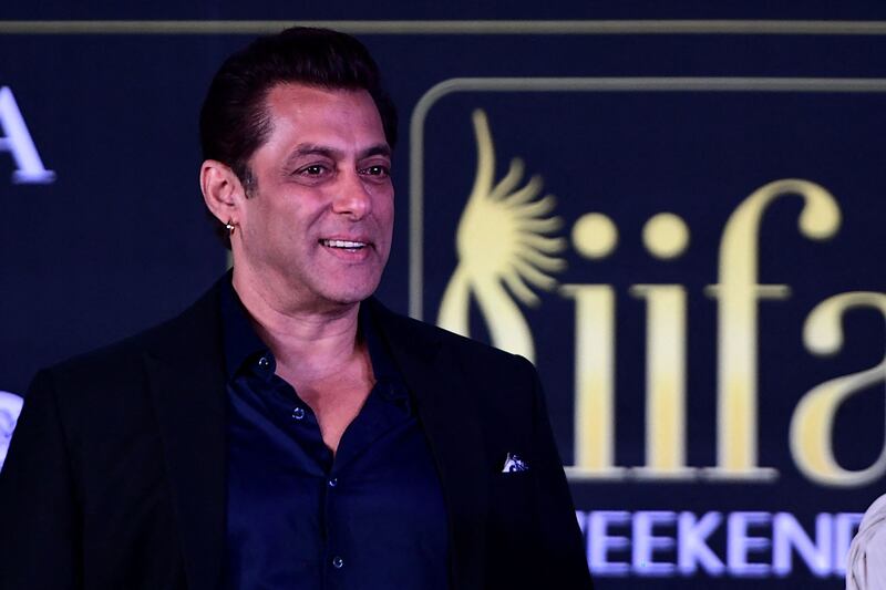 Salman Khan will host the IIFA Awards 2022 on June 4 in Abu Dhabi. AFP