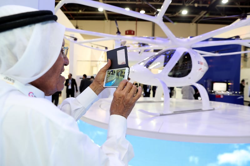 Dubai, United Arab Emirates - October 9th, 2017: Standalone. Visitor at the 37th GITEX technology week. Monday, October 9th, 2017 at World Trade Centre, Dubai. Chris Whiteoak / The National