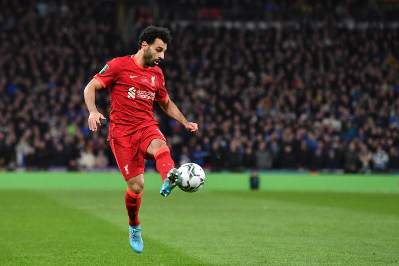 Mohamed Salah - 7. The Egyptian was a menace to the defence, especially in the first half. His contest with Rudiger was compelling viewing. AFP