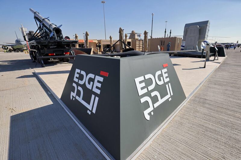 UAE defence conglomerate Edge has more than 25 companies under its umbrella. AFP