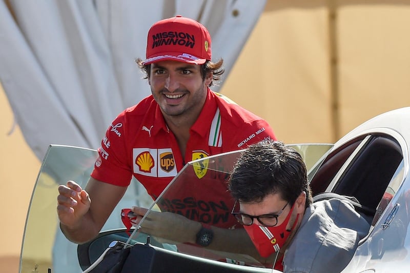 Ferrari: Carlos Sainz (Spain). AFP