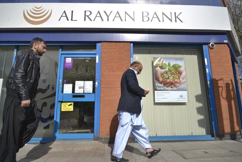 With 70,000 customers and 13 branches, Al Rayan Bank is Britain’s largest Sharia-compliant bank. Jonathan Nicholson / NurPhoto