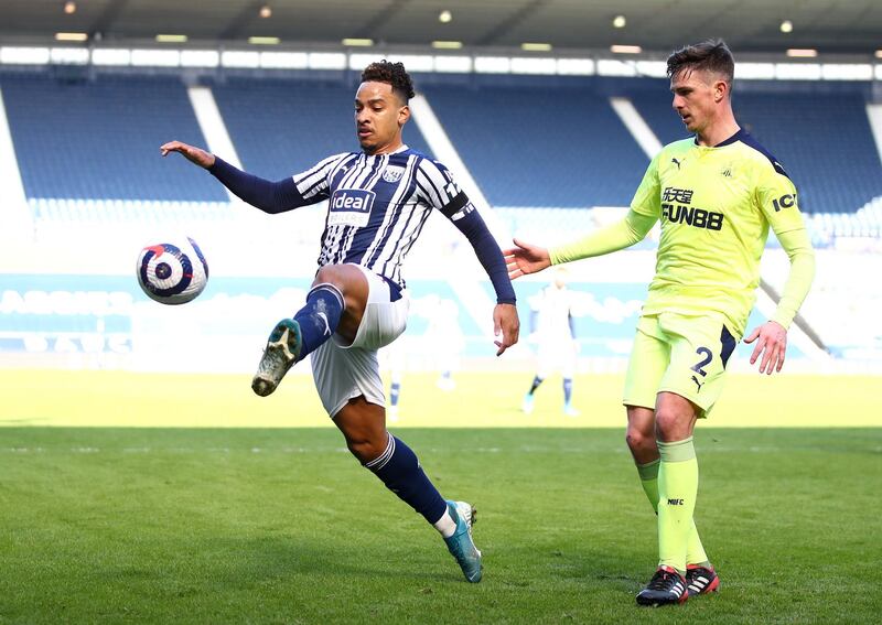 Matheus Pereira - 5: First shot on target for Baggies after 20 minutes but didn’t connect properly and Dubravka saved easily. Flattered to deceive with most of his tricks and flicks not coming off. Only Baggies capable of providing a bit of flair but failed to shine here. Getty