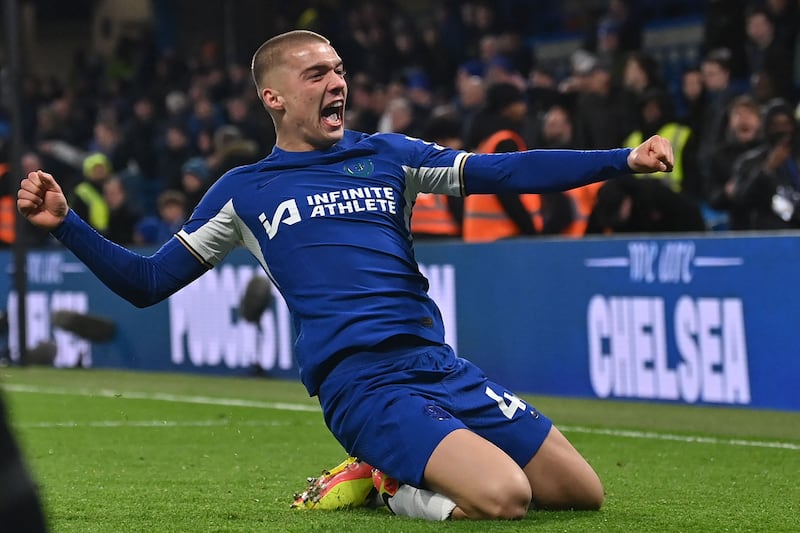 (On for Gusto 88’) Boyhood Chelsea fan smashed home sixth goal just after coming on and his ecstatic reaction and celebration was icing on cake for Blues. AFP