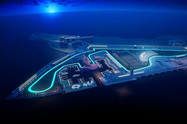 Yas Marina Circuit's new track layout. Courtesy: Yas Marina Circuit