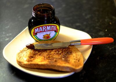 Toast with Marmite is the ultimate breakfast for lovers of the spread made of yeast extract. Reuters