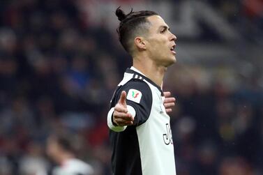 Juventus star Cristiano Ronaldo is among the players who will take a big salary cut to help ease financial pressures on the club. EPA