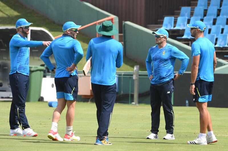 South Africa prepare for the three-match ODI series against Pakistan at SuperSport Park. Getty