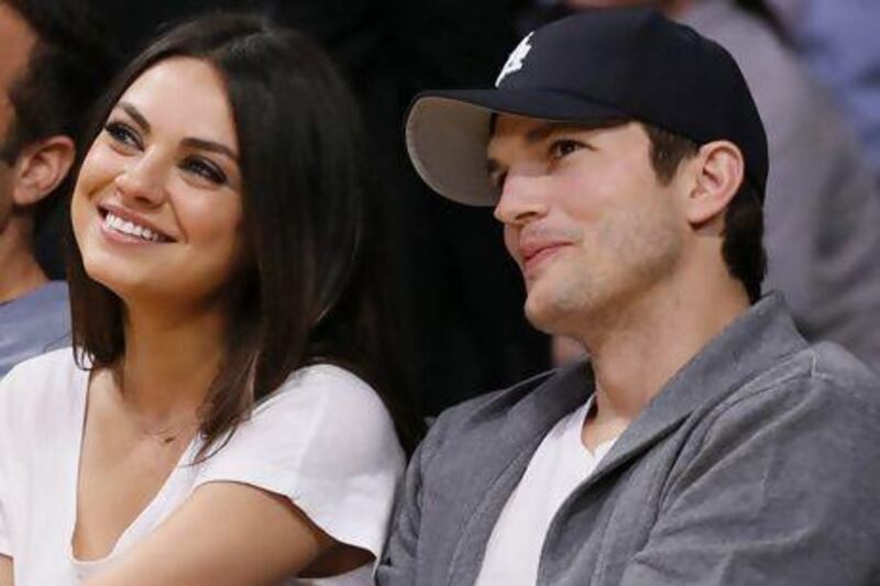 Mila Kunis, left, and Ashton Kutcher. Kutcher says he wants to make his current relationship with the actress 'more private'. AP Photo