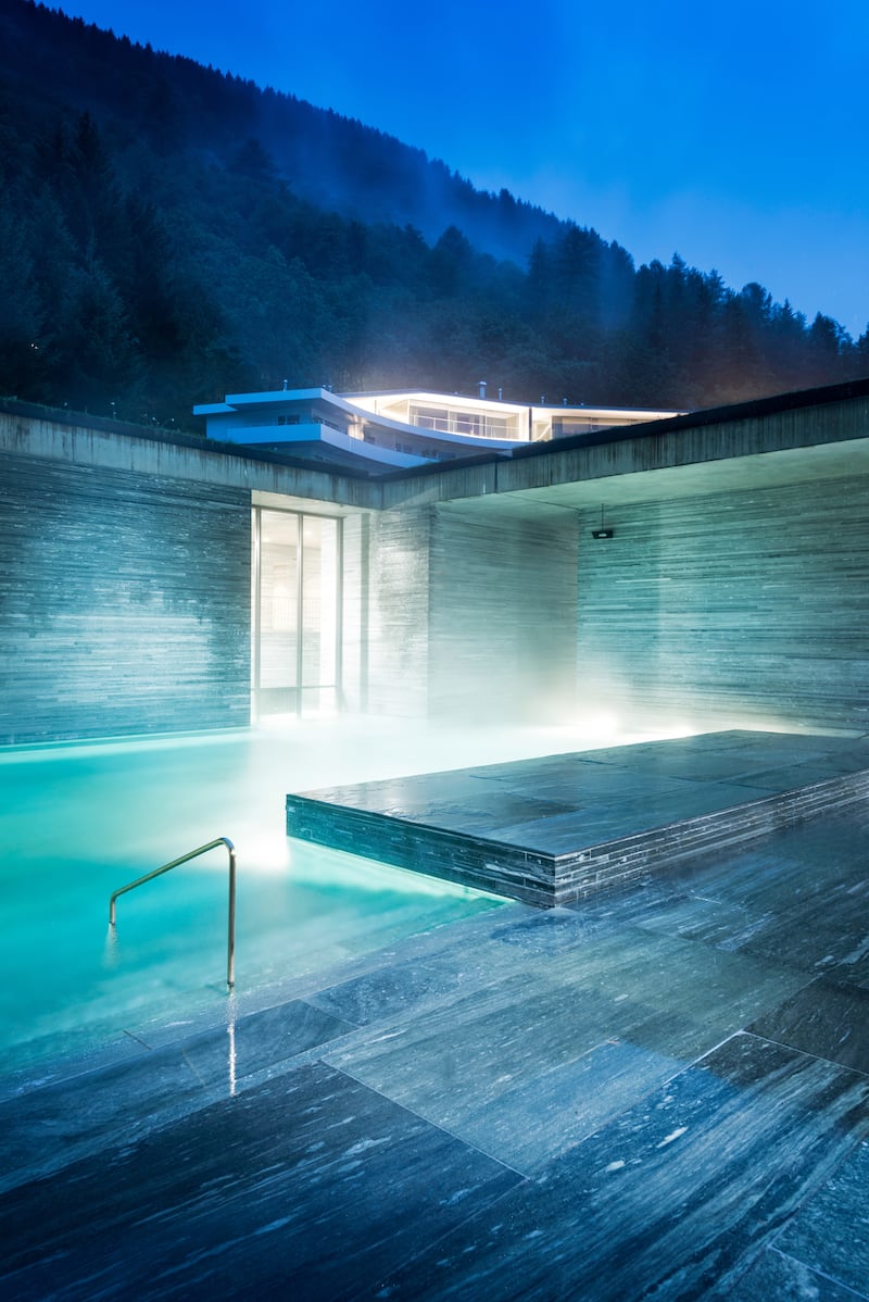 Therme Vals was awarded a Pritzker Prize for its architecture.