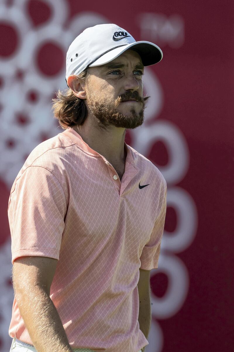 DUBAI, UNITED ARAB EMIRATES. 25 JANUARY 2020. Omega Dubai Desert Classic, Day Three. Player Tommy Fleetwood. (Photo: Antonie Robertson/The National) Journalist: John McAuley. Section: Sports.

