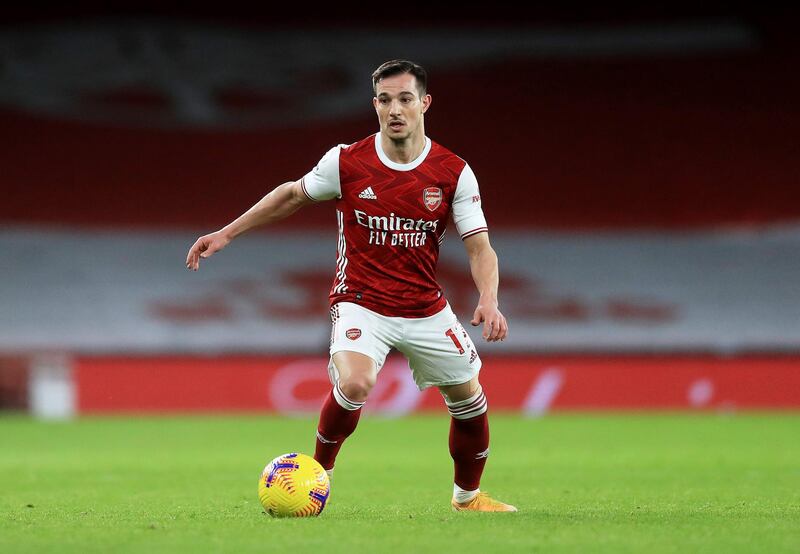 Cedric Soares 8 – Returned to the side and looked accomplished. He wasn’t tested defensively, but he was confident on the ball and even looked to get forward, delivering a teasing ball for Lacazette and setting up Aubameyang for the third. Getty Images