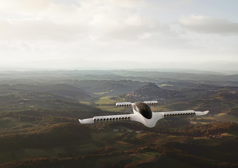 Lilium Air Taxi. Courtesy Lilium GmbH