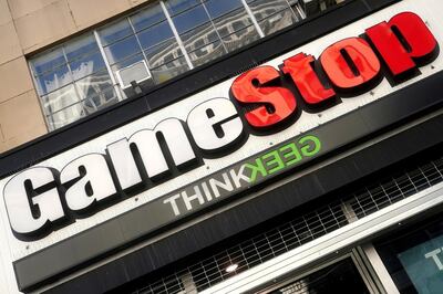 FILE PHOTO: A GameStop store is pictured in the Manhattan borough of New York City, New York, U.S., January 29, 2021. REUTERS/Carlo Allegri/File Photo