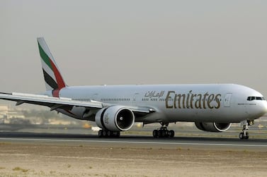 Emirates have confirmed a passenger died on board a Munich-bound flight on Tuesday. Marwan Naamani / AFP