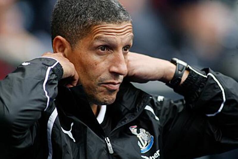 Chris Hughton, the former Newcastle manager, is considered the favourite to return to football management with relegated West Ham.