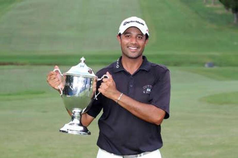Arjun Atwal held off a cluster of challengers to win the Wyndham Championship in North Carolina on Sunday.