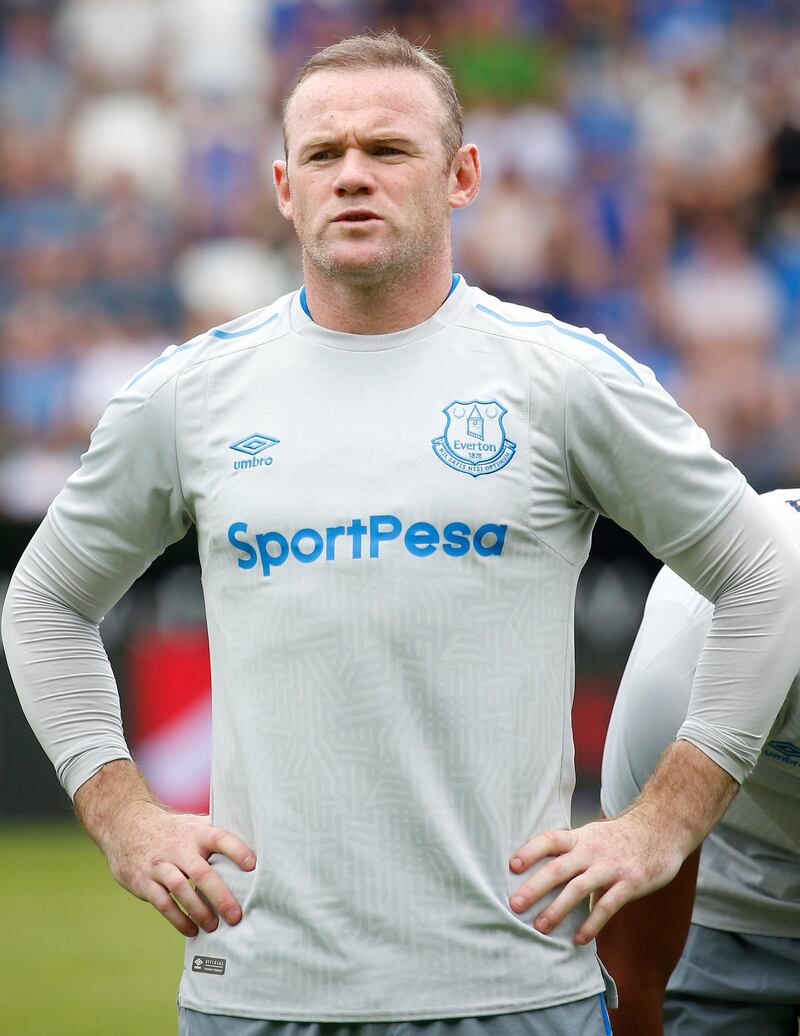 Wayne Rooney looked off-the-pace during his return to Everton and European football. EPA/JULIEN WARNAND