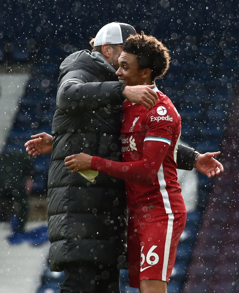 Trent Alexander-Arnold - 8. The 22-year-old’s passing and crossing were good and his defensive work was impressive, too. Robson-Kanu might have restored Albion’s lead if not for the full back’s awareness. He could have scored with a late chance but shot over the bar. PA