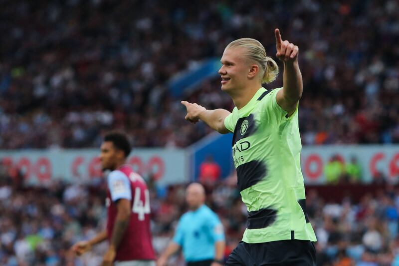 Erling Haaland 8 – The clinical striker was in all the right positions again, scoring from a couple of yards out after being picked out by De Bruyne on the far post. It’s the Norwegian’s 10th goal in just six Premier League appearances. AFP