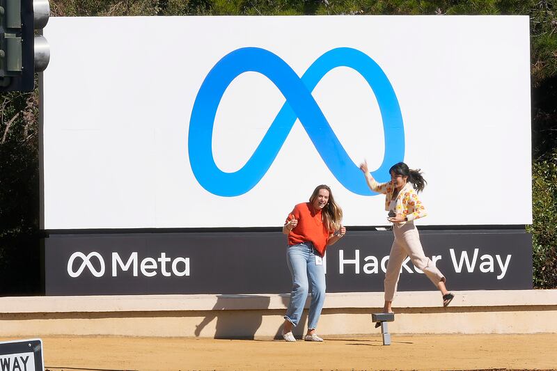 Meta's revenue dropped nearly 4 per cent annually to $27.71 billion in the third quarter. AP