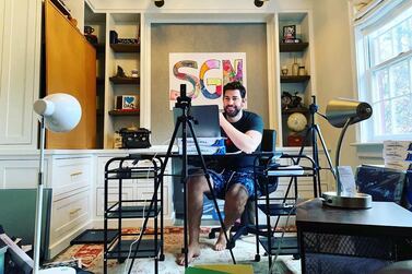 John Krasinski has launched a new YouTube show from home. Instagram / John Krasinski