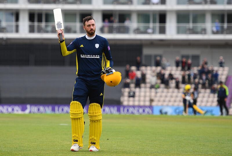Hampshire batsman James Vince offers flexibility to the team in that he can open as well as play in the middle-order. He is not in any of England's squads at the moment, but the national selectors will have sit up and take notice of his 190 in a One-Day Cup match against Gloucestershire. He also has international experience, having represented England in 13 Tests, six ODIs and seven T20Is. Harry Trump / Getty Images