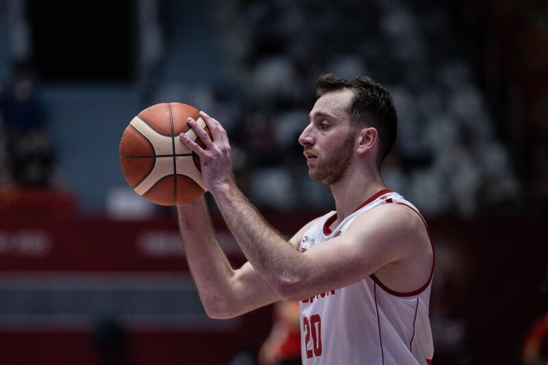Wael Arakji of Lebanon during the Fiba Asia Cup quarter-final wi against China in Indonesia. Getty