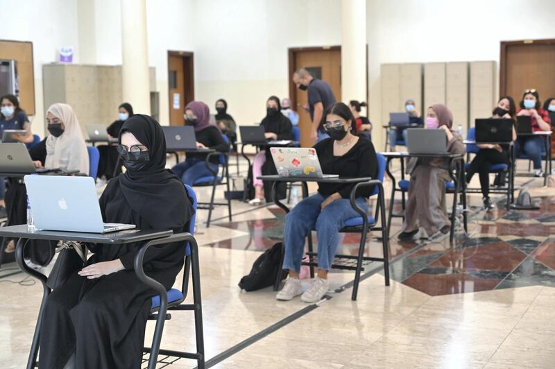  10,000 students at University of Sharjah are sitting final year exams on the campus this month. Courtesy: University of Sharjah